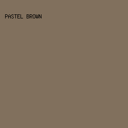 81705d - Pastel Brown color image preview