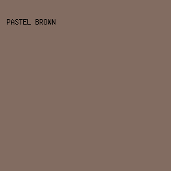 826C61 - Pastel Brown color image preview