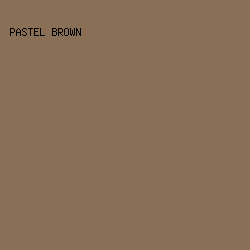 896F55 - Pastel Brown color image preview