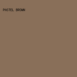 896f59 - Pastel Brown color image preview