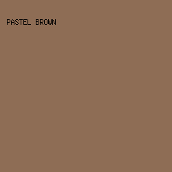 8E6D55 - Pastel Brown color image preview