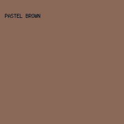 8b6959 - Pastel Brown color image preview