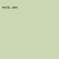 C9D8B1 - Pastel Gray color image preview