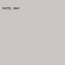 CCC5C4 - Pastel Gray color image preview