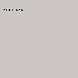 CCC7C4 - Pastel Gray color image preview
