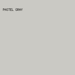 CCC9C4 - Pastel Gray color image preview