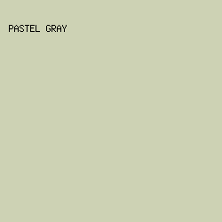 CDD2B4 - Pastel Gray color image preview