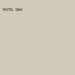 D0CBB8 - Pastel Gray color image preview