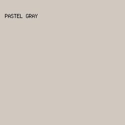 D1C9C0 - Pastel Gray color image preview