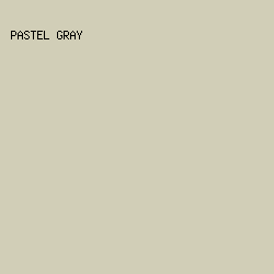 D1CEB7 - Pastel Gray color image preview