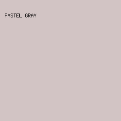 D2C4C4 - Pastel Gray color image preview