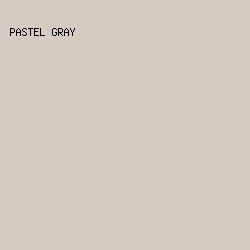 D3CCC3 - Pastel Gray color image preview