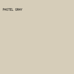 D6CDB9 - Pastel Gray color image preview