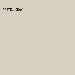 D6CFC2 - Pastel Gray color image preview
