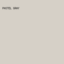 D6D0C7 - Pastel Gray color image preview