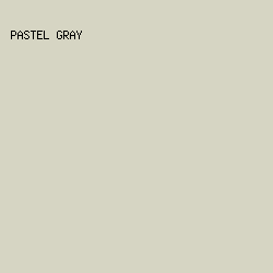 D6D5C3 - Pastel Gray color image preview