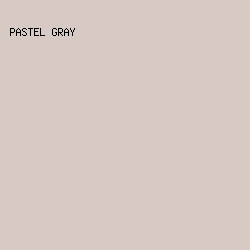 D7C9C4 - Pastel Gray color image preview