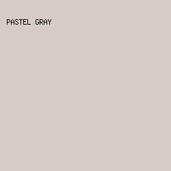 D7CBC9 - Pastel Gray color image preview