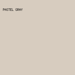 D7CCBF - Pastel Gray color image preview