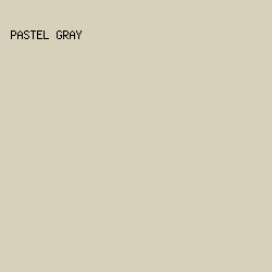 D7D1BC - Pastel Gray color image preview