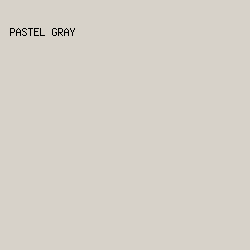 D7D2C9 - Pastel Gray color image preview