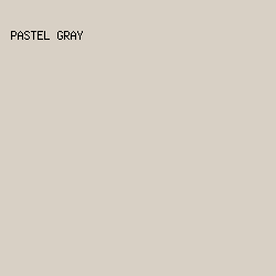 D8D0C5 - Pastel Gray color image preview