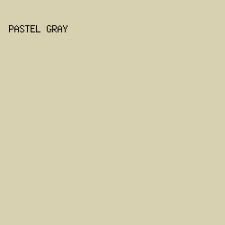 D8D1B1 - Pastel Gray color image preview