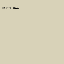 D8D2B8 - Pastel Gray color image preview