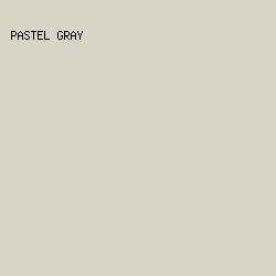 D8D5C7 - Pastel Gray color image preview