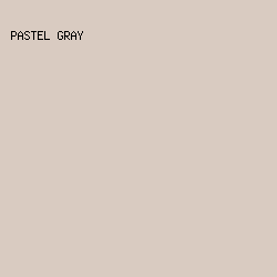 D9CBC1 - Pastel Gray color image preview