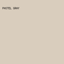 D9CDBD - Pastel Gray color image preview