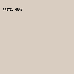 D9CDC1 - Pastel Gray color image preview