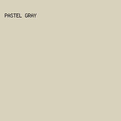 D9D2BD - Pastel Gray color image preview