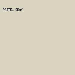 D9D4BF - Pastel Gray color image preview