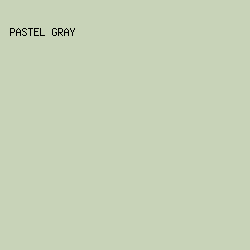 c8d3b8 - Pastel Gray color image preview