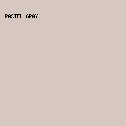 d7c7c1 - Pastel Gray color image preview