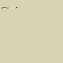 d7d4b6 - Pastel Gray color image preview