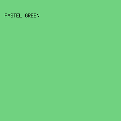 70d280 - Pastel Green color image preview