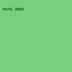 75d17b - Pastel Green color image preview