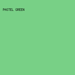 78d086 - Pastel Green color image preview