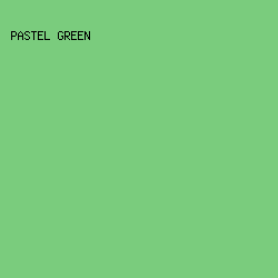 7ACC7D - Pastel Green color image preview