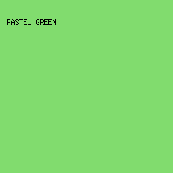 81dc6e - Pastel Green color image preview