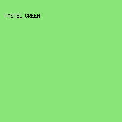 89E577 - Pastel Green color image preview