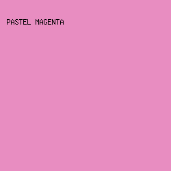 e88dc1 - Pastel Magenta color image preview