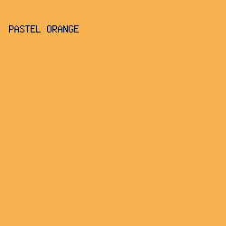 F8B250 - Pastel Orange color image preview