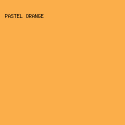 FBAE4A - Pastel Orange color image preview