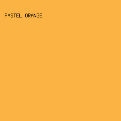 FBB443 - Pastel Orange color image preview