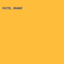 FEBD3B - Pastel Orange color image preview
