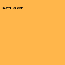 FFB64B - Pastel Orange color image preview