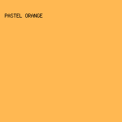 ffb852 - Pastel Orange color image preview